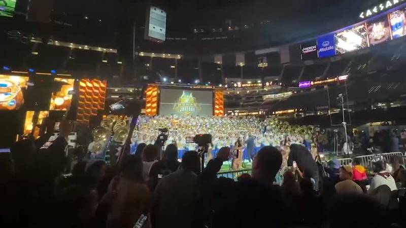 Thousands flock to Caesars Superdome for Bayou Classic’s Battle of the Bands