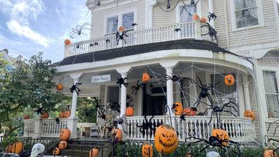 Skeleton House, Ghost Manor among must-see spooky homes this Halloween
