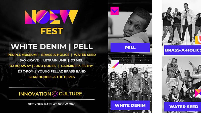 Inaugural NOEW Fest music experience launching during New Orleans Entrepreneur Week