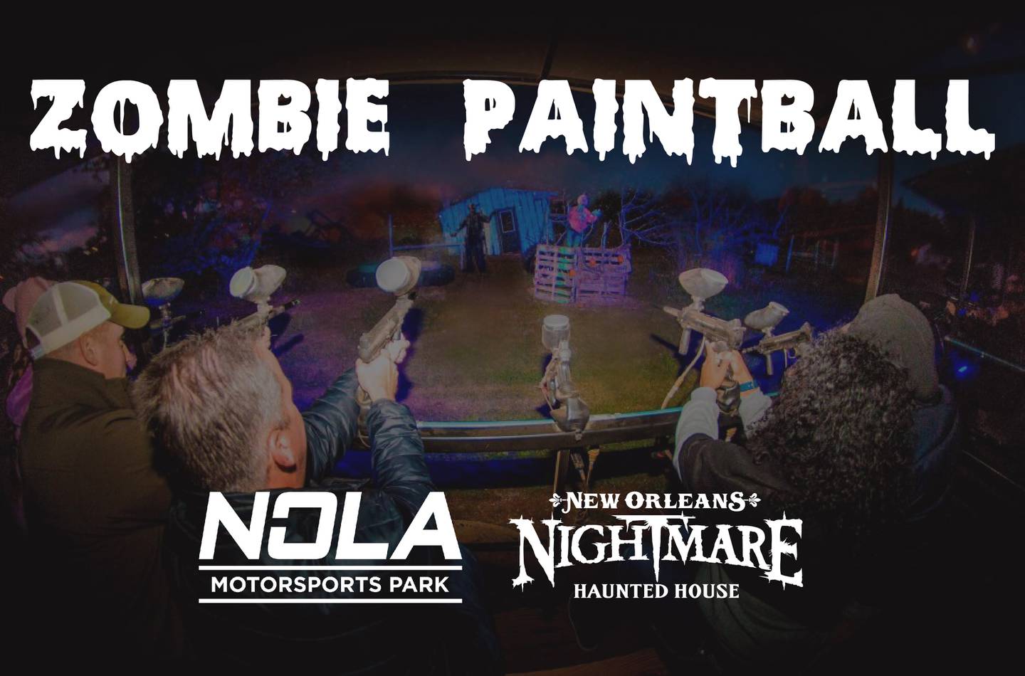 Zombie Paintball Hunt to debut at NOLA Motorsports Park this Halloween